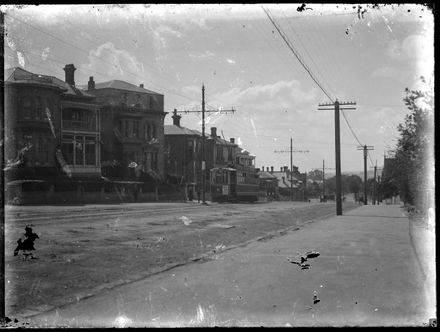 Tram on Symonds Street, Auckland - Resource cover image