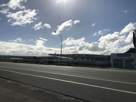 Turitea Wind Farm parts in Storage on Rangitikei Street