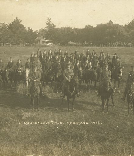 E Squadron 9th Mounted Rifles, Rangiotu