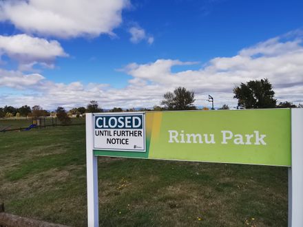 Rimu Park COVID-19 closure