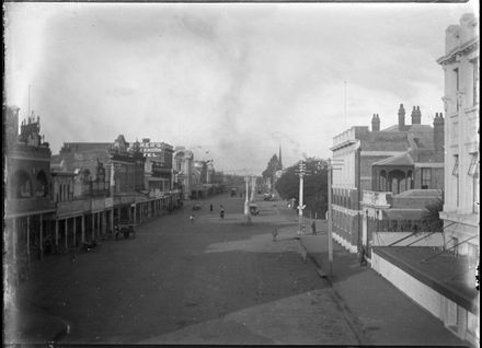 Looking down Broadway from Coleman Place - Resource cover image