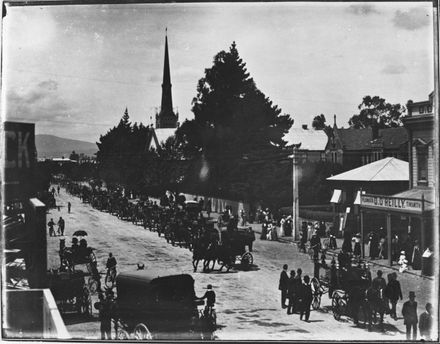 Funeral procession of Father Costello, Broad Street