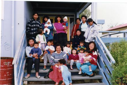 Cambodian refugees at Kelvin Grove Community Hall