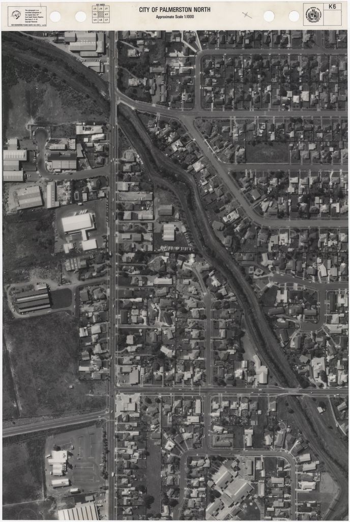 1981 Aerial Map - K6