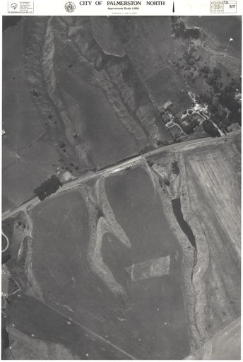 Aerial Map, 1986 - 9-17