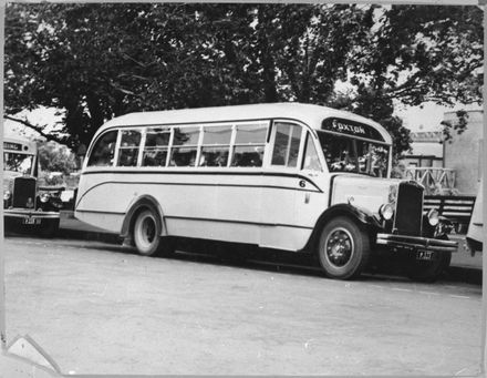 Madge Motor Service bus, The Square