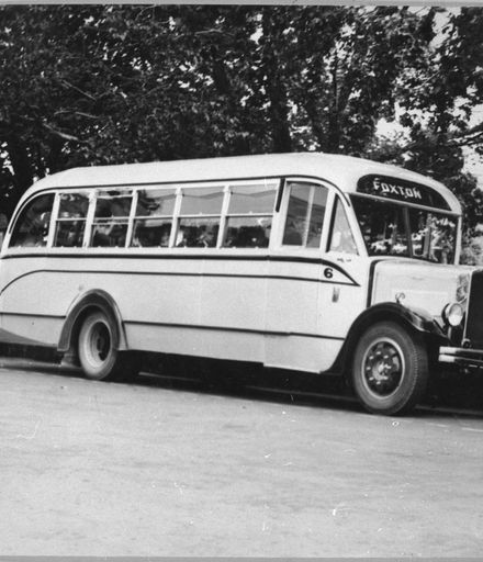 Madge Motor Service bus, The Square