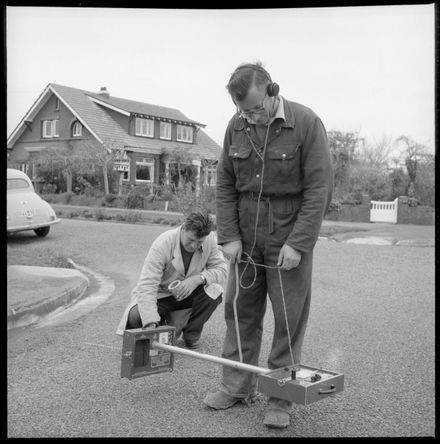 "Gas Department Pipe Location Team"