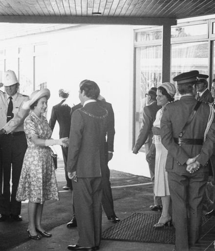 Queen Elizabeth II and Duke of Edinburgh visit to Palmerston North
