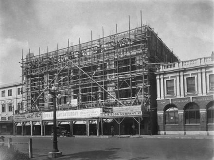 Construction of the C M Ross Co. Ltd building, The Square