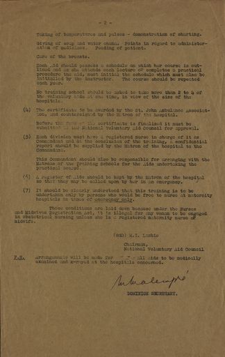 Women's War Service Auxiliary Memorandum No. 16 Page 2