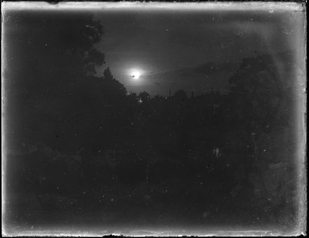 Night scene on glass negative - Resource cover image