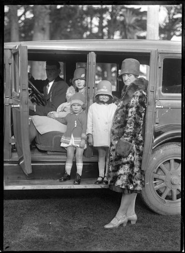 Unidentified family group