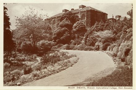 Main Drive, Massey Agricultural College - Resource cover image