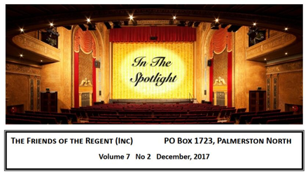 "In the Spotlight" - the magazine of the Friends of the Regent (Theatre)