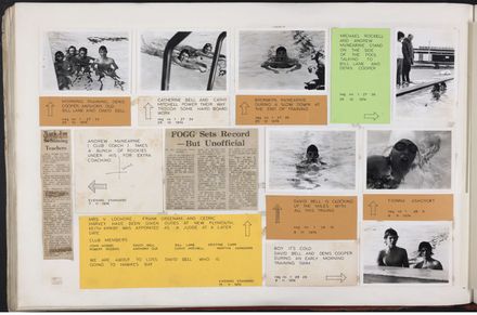 PN Amateur Swimming Club archive book