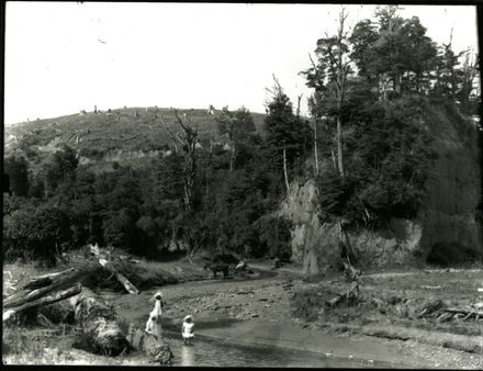 River scene with Children