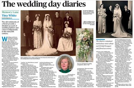 Memory Lane - "The wedding day diaries"