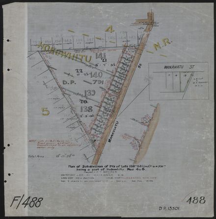 Survey Plans (subdivisions) 1938 - 1951