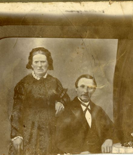 Emma and James Duncan Belk, early settlers in Feilding