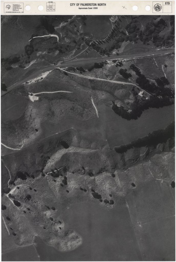 1981 Aerial Map - E19