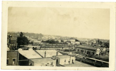 Andrews Collection: Main Street Railway Yard