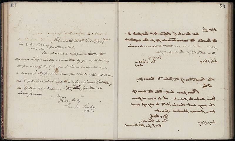 Outwards Correspondence of the Palmerston North Cemetery Trustees, 1898 -1902 47