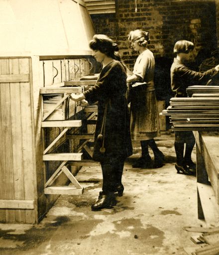 Women at work at the Manawatu Knitting Mills