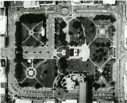 Aerial View of Te Marae o Hine / The Square