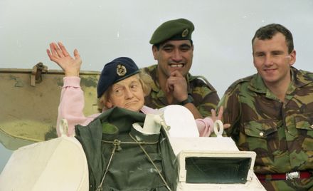 Madge Allsop tours Linton in her APC namesake