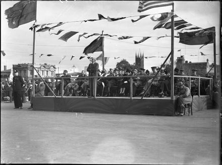 Peace celebrations, The Square