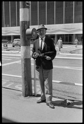 Unknown man by Fire Alarm Siren - Resource cover image