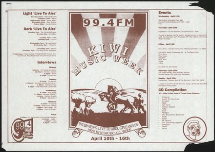 The Stomach - 99.4FM Kiwi Music Week