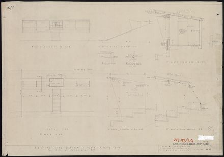 Memorial Park plans - skating rink clubroom