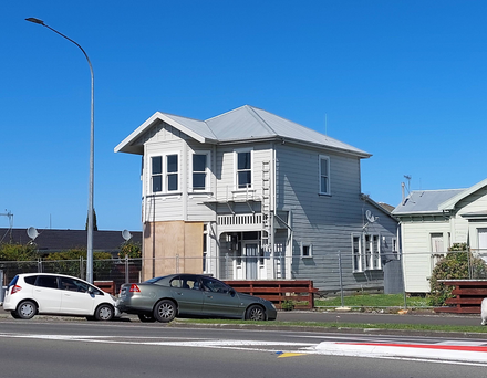 House at 530A Church Street (Albert Street) Prior to Fire/Demolition