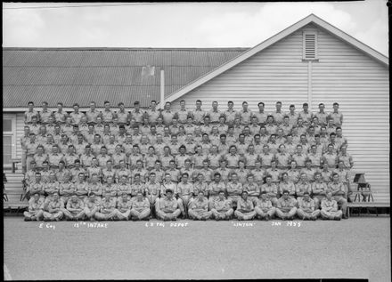 E Company, 15th Intake, Central District Training Depot, Linton - Resource cover image