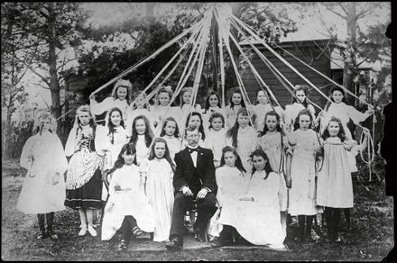 Pupils of Miss Bacon's Dancing School, Palmerston North - Resource cover image