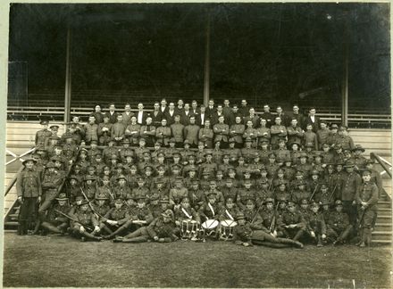 5th Wellington Regiment at Awapuni Military Camp