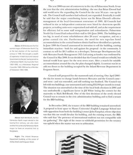 Council and Community: 125 Years of Local Government in Palmerston North 1877-2002 - Page 92