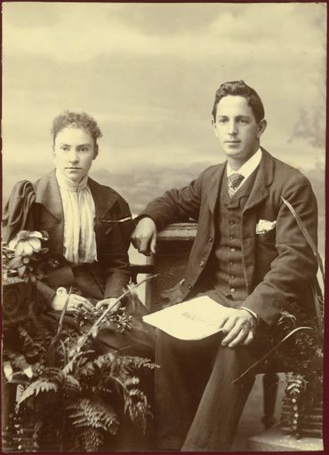 Page 2: James and Getrude Hallam
