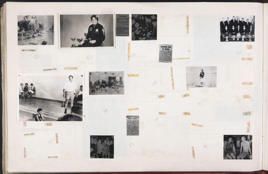 PN Amateur Swimming Club archive book