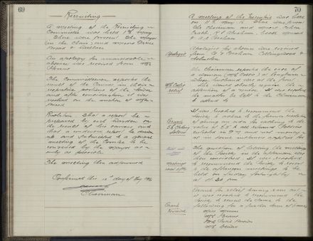 Manawatu Patriotic Society Minute Book (1916-1917) 37