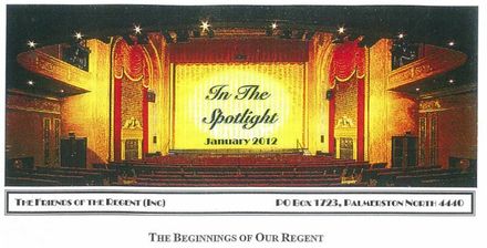 "In the Spotlight" - the magazine of the Friends of the Regent (Theatre)