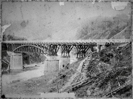 Upper Manawatu Gorge bridge, near Woodville