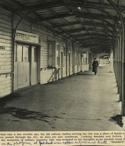 Palmerston North Railway Station, Main Street