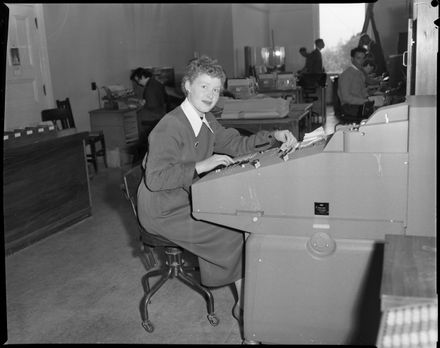 "Proof Machine For Bank"