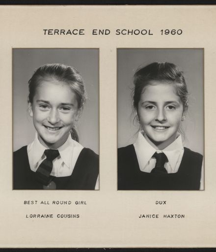 Terrace End School Student Leaders, 1960