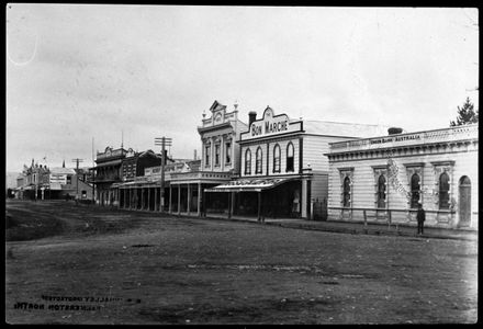The Square Looking Towards Main Street West from near Coleman Place