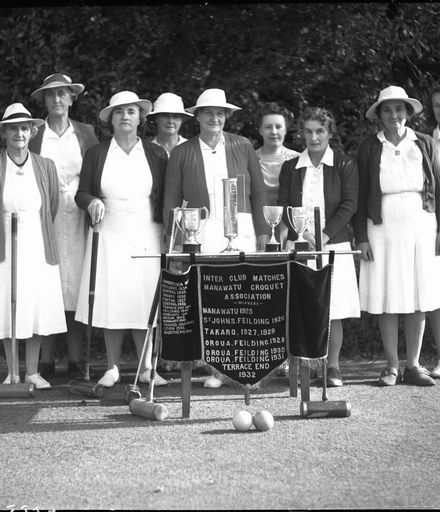 Takaro Croquet Club winners, Palmerston North