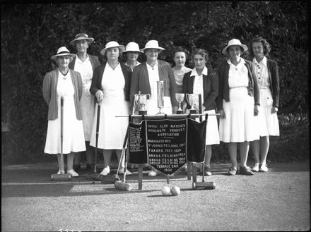 Takaro Croquet Club winners, Palmerston North
